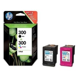 HP 300 Pack com 2 Cartuchos de Tinta Originais Preto + Cor - CN637EE/S