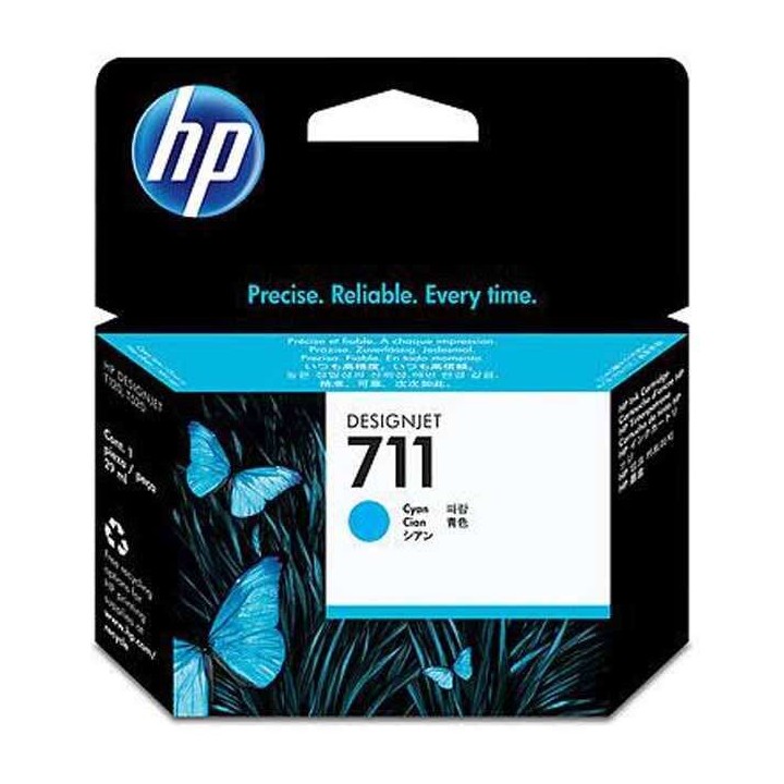 HP 711 Ciano Tinteiro Original - CZ130A