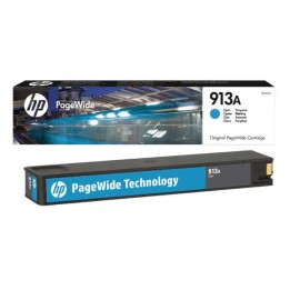 HP 913A Ciano Tinteiro Original - F6T77AE