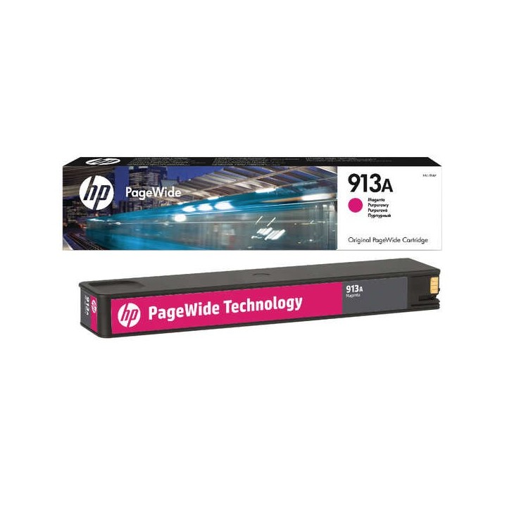 HP 913A Magenta Tinteiro Original - F6T78AE