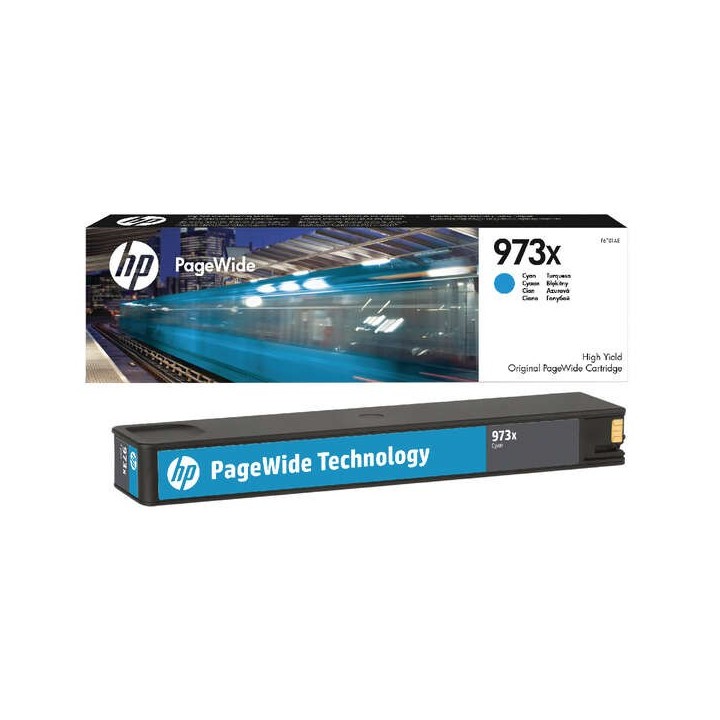HP 973X Ciano Tinteiro Original - F6T81AE