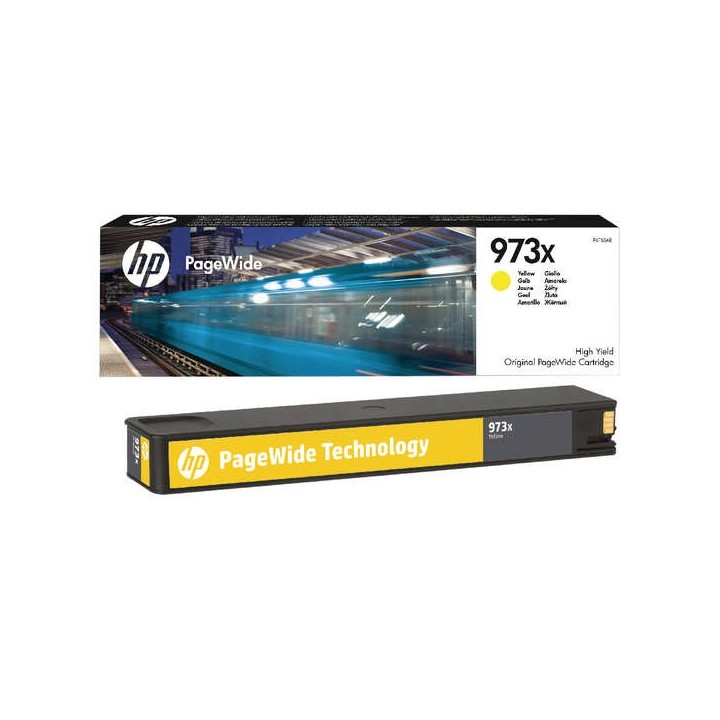 HP 973X Amarelo Tinteiro Original - F6T83AE