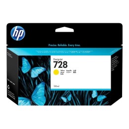 HP 728 Amarelo Tinteiro Original - F9J65A