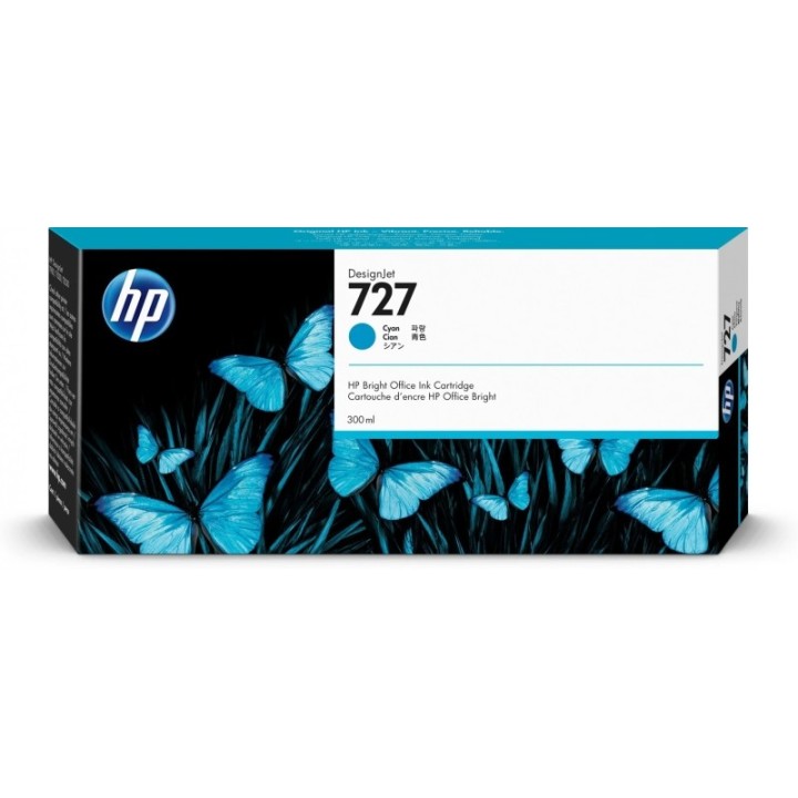HP F9J76A Ciano Tinteiro Original - 727