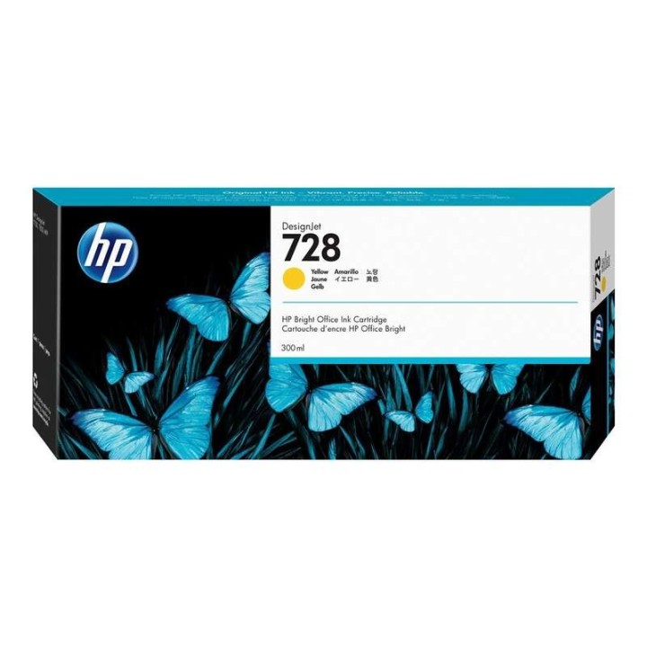 HP 728 Amarelo Tinteiro Original - F9K15A
