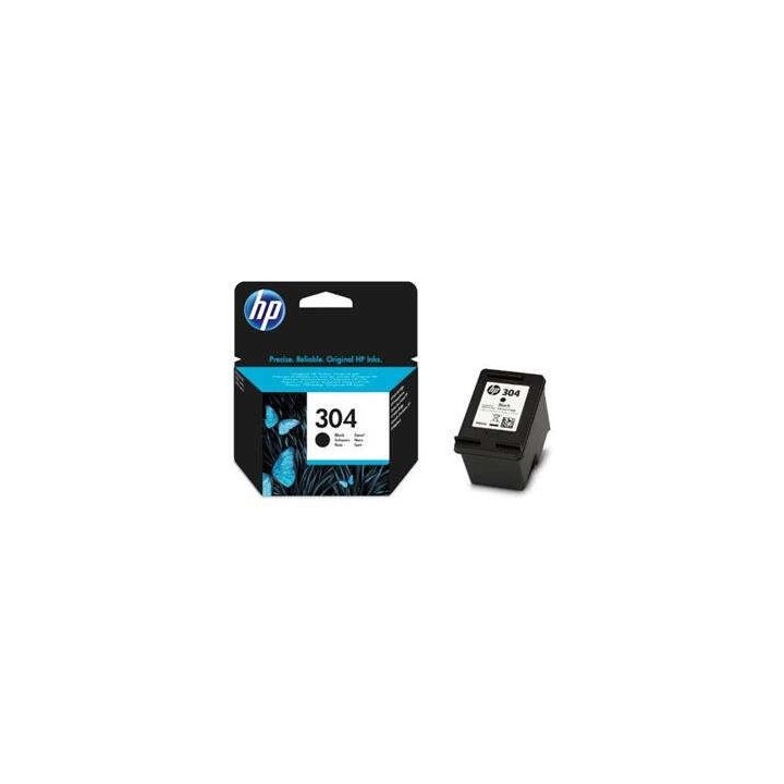 HP 304 Preto Tinteiro Original - N9K06AE