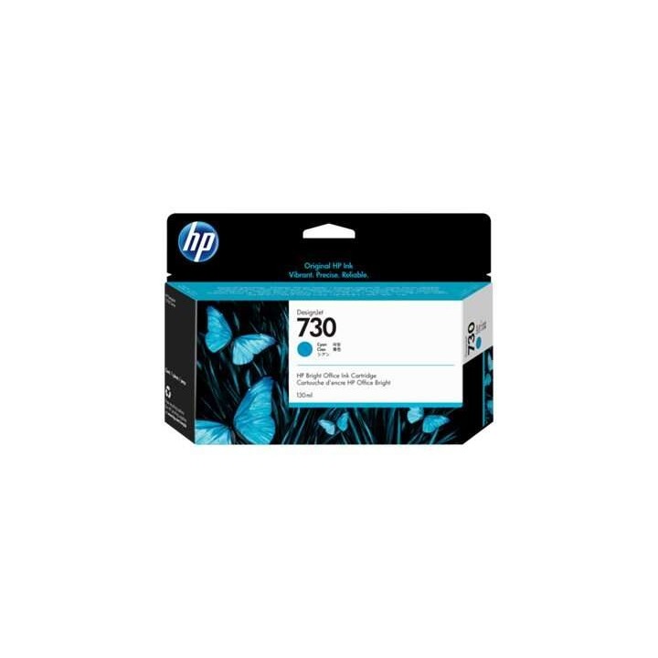 HP 730 Ciano Tinteiro Original - P2V62A