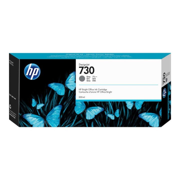 HP 730 Cinzento Tinteiro Original - P2V72A