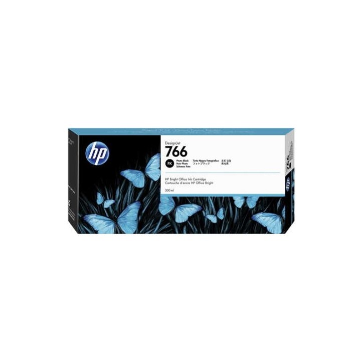 HP 766 Preto Photo Tinteiro Original - P2V94A