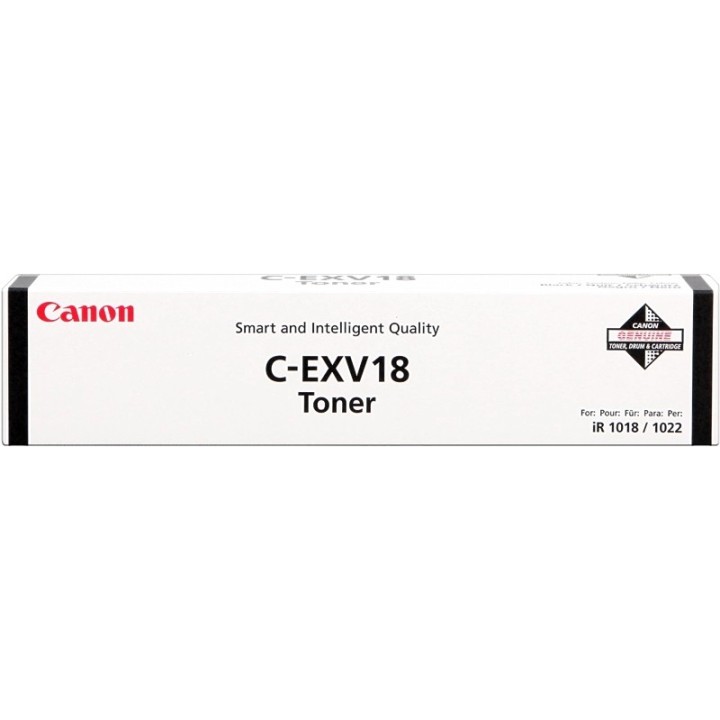 Canon CEXV18 Preto Toner Original - 0386B002