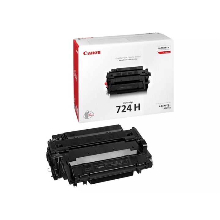 Canon 724H Preto Toner Original - 3482B011/3482B002