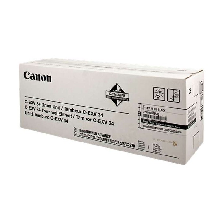 Canon CEXV34 Preto Tambor de Imagem Original - 3786B003 (Drum)