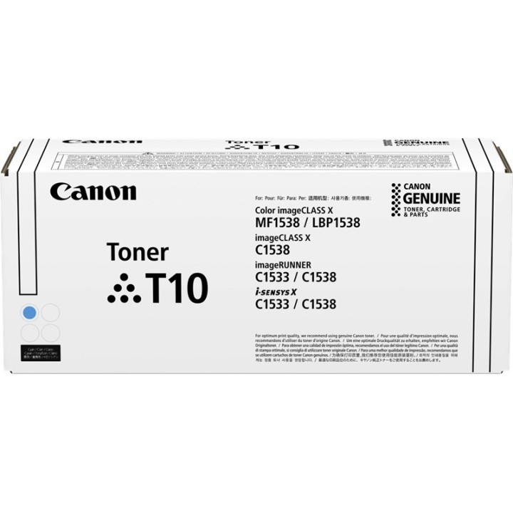 Canon T10 Ciano Toner Original - 4565C001