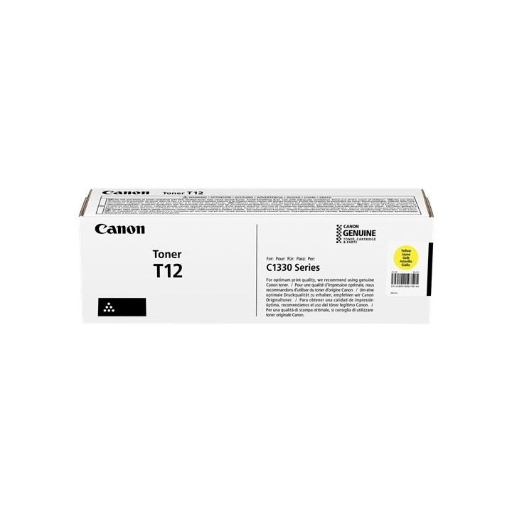 Canon T12 Amarelo Toner Original - 5095C006