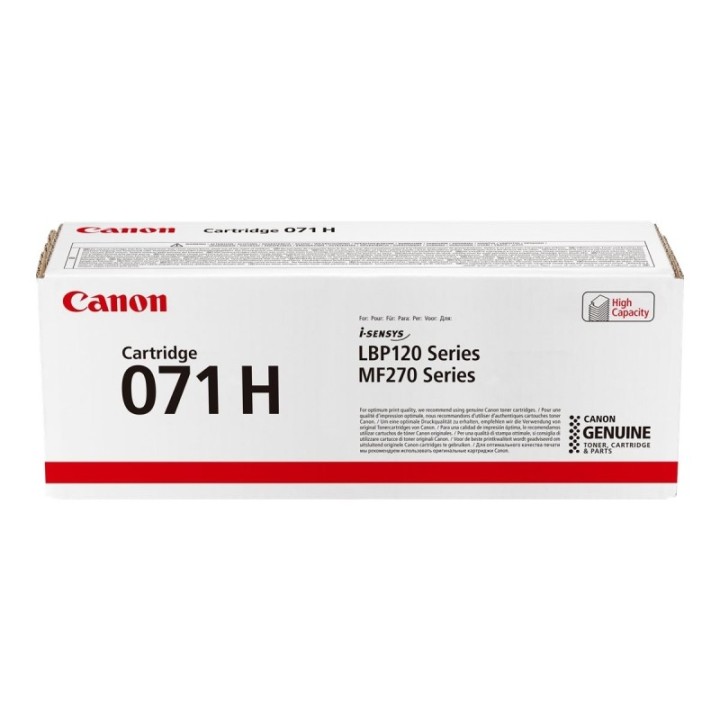 Canon 071H Preto Toner Original - 5646C002