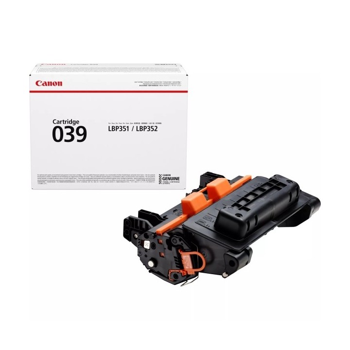 Canon 039 Preto Toner Original - 0287C001