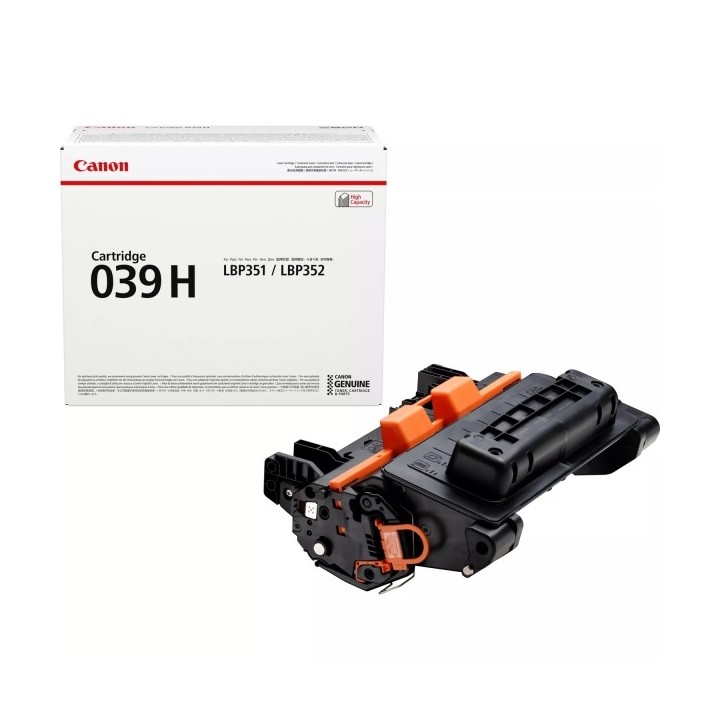 Canon 039H Preto Toner Original - 0288C001