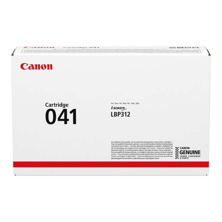 Canon 041 Preto Toner Original - 0452C002