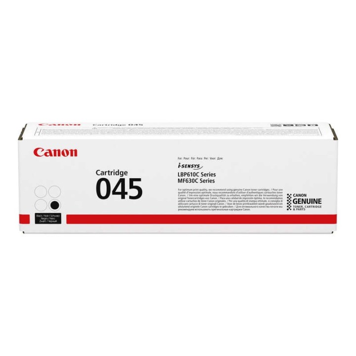 Canon 045 Preto Toner Original - 1242C002