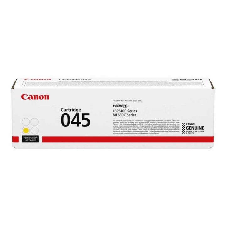 Canon 045 Amarelo Toner Original - 1239C002