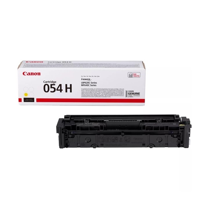 Canon 054H Amarelo Toner Original - 3025C002