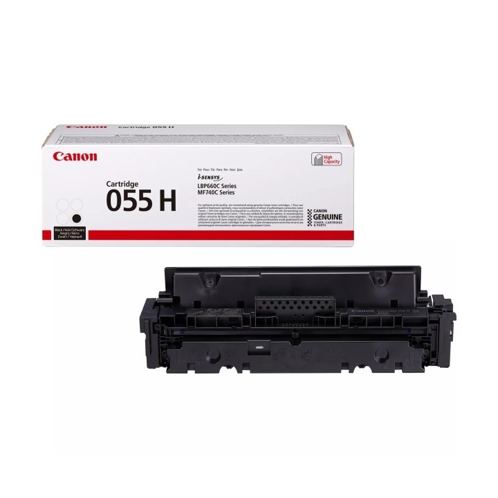 Canon 055H Preto Toner Original - 3020C002