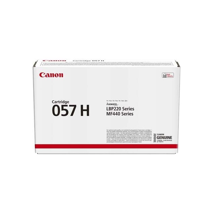 Canon 057H Preto Toner Original - 3010C002/3010C004
