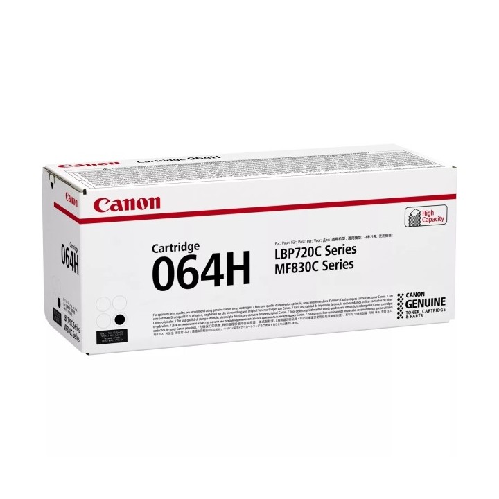 Canon 064H Preto Toner Original - 4938C001