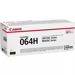 Canon 064H Amarelo Toner Original - 4932C001