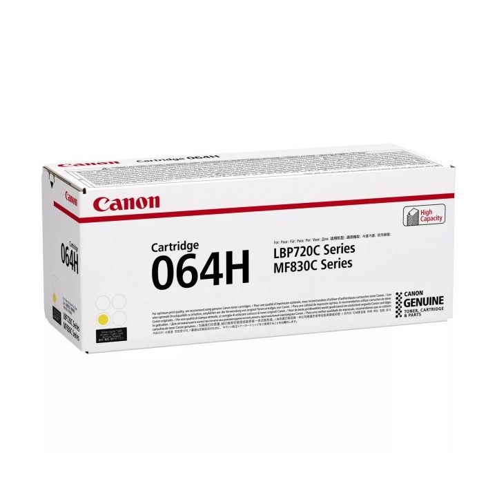 Canon 064H Amarelo Toner Original - 4932C001