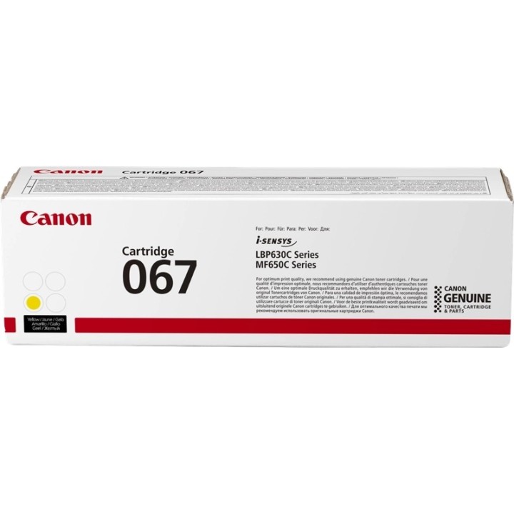 Canon 067 Amarelo Toner Original - 5099C002