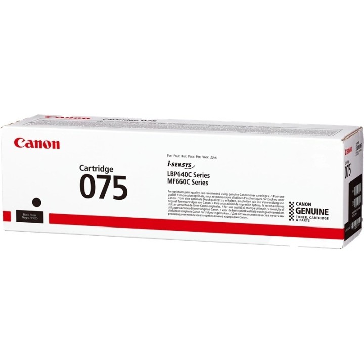 Canon 075 Preto Toner Original - 6365C002