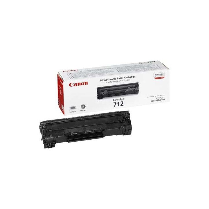 Canon 712 Preto Toner Original - 1870B002
