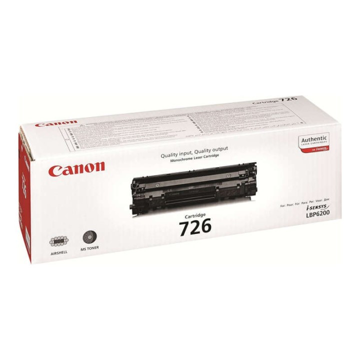 Canon 726 Preto Toner Original - 3483B002
