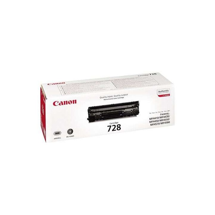 Canon 728 Preto Toner Original - 3500B002