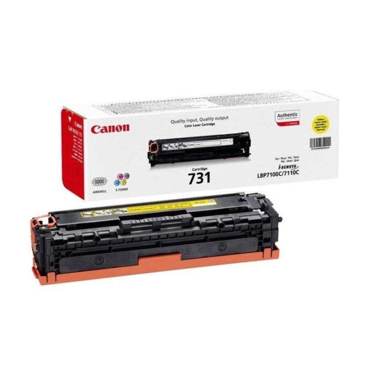 Canon 731 Amarelo Toner Original - 6269B002