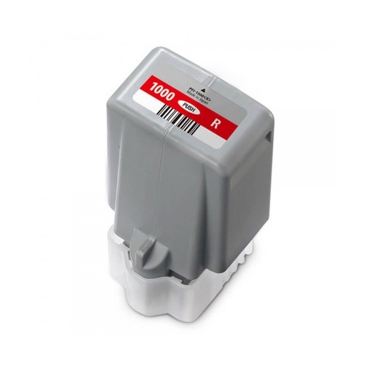 Canon PFI1000 Vermelho Tinteiro Pigmentada Compatível