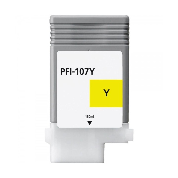 Canon PFI107 Amarelo Tinteiro Compatível