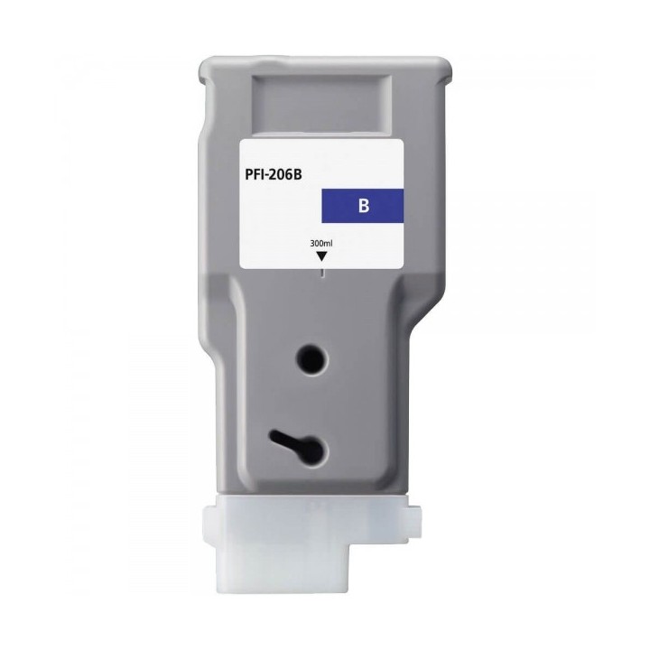 Canon PFI206 Azul Tinteiro Pigmentada Compatível