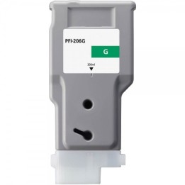 Canon PFI206 Verde Tinteiro Pigmentada Compatível