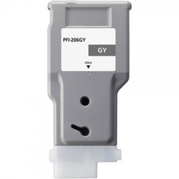Canon PFI206 Cinzento Tinteiro Pigmentada Compatível