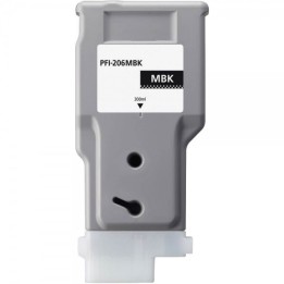 Canon PFI206 Preto Mate Tinteiro Pigmentada Compatível - 5302B001/PFI-