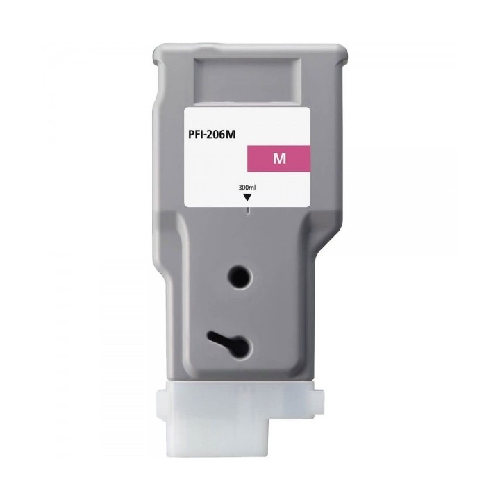 Canon PFI206 Magenta Tinteiro Pigmentada Compatível - 5305B001/PFI-206