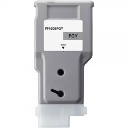 Canon PFI206 Cinzento Photo Tinteiro Pigmentada Compatível