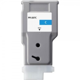 Canon PFI207 Ciano Tinteiro Compatível