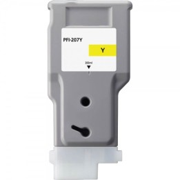 Canon PFI207 Amarelo Tinteiro Compatível