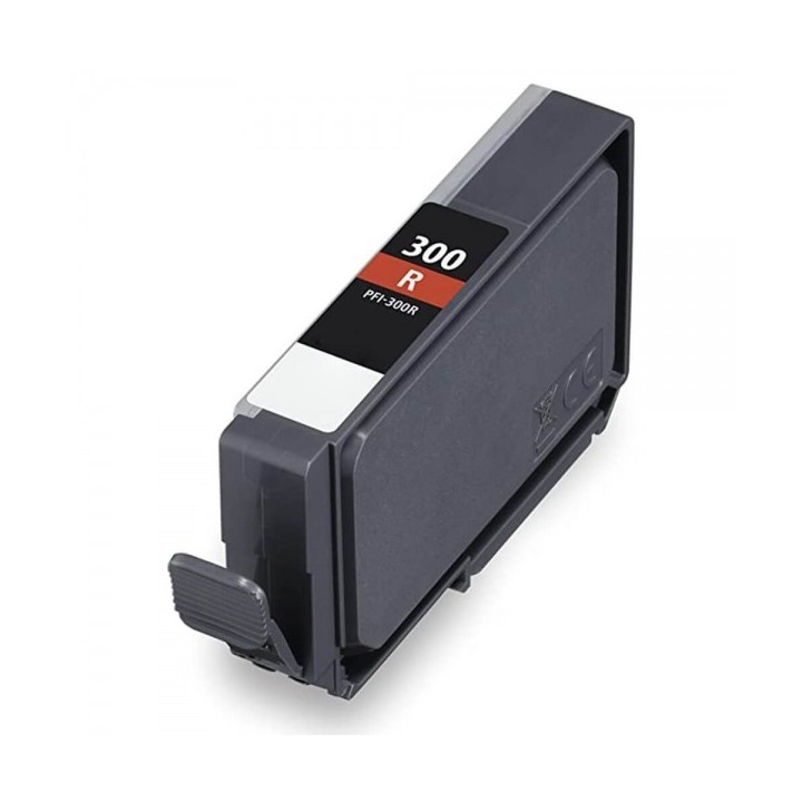 Canon PFI300 Vermelho Tinteiro Pigmentada Compatível