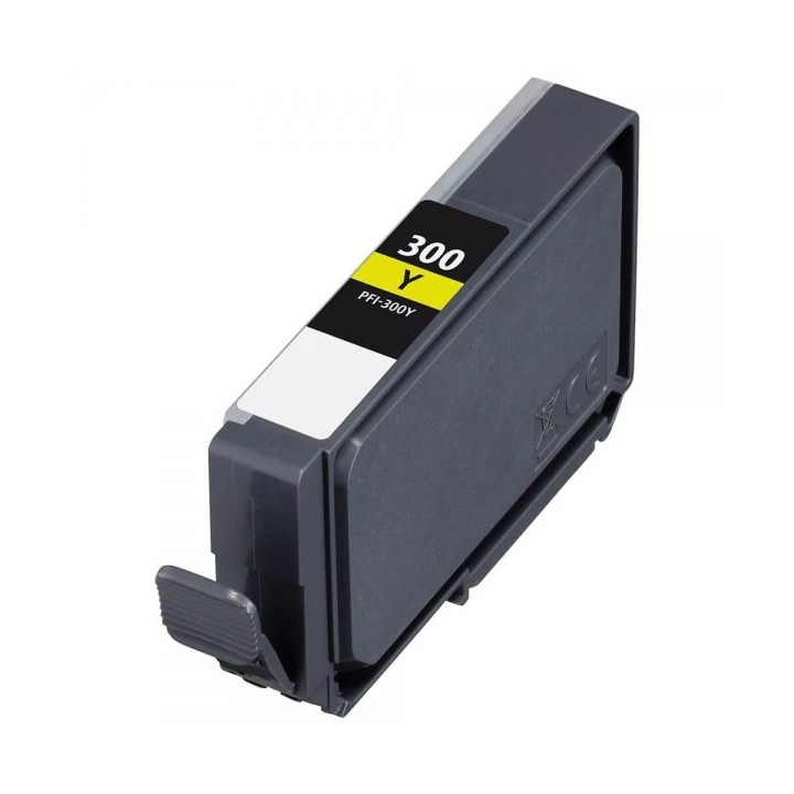 Canon PFI300 Amarelo Tinteiro Pigmentada Compatível