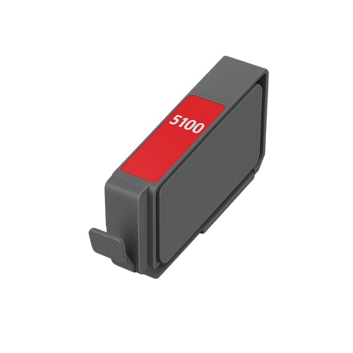 Canon PFI5100 Vermelho Tinteiro Pigmentada Compatível