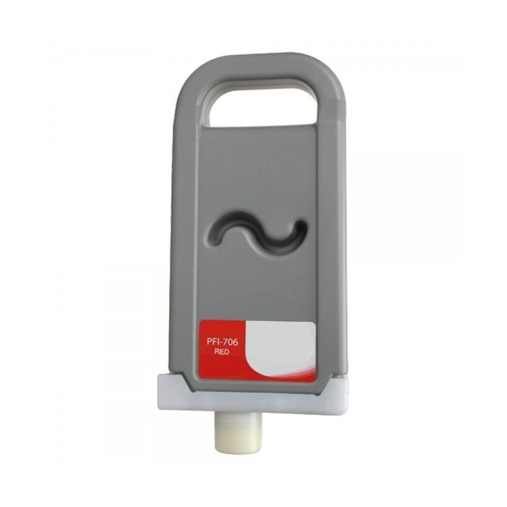 Canon PFI706/PFI306 Vermelho Tinteiro Pigmentada Compatível